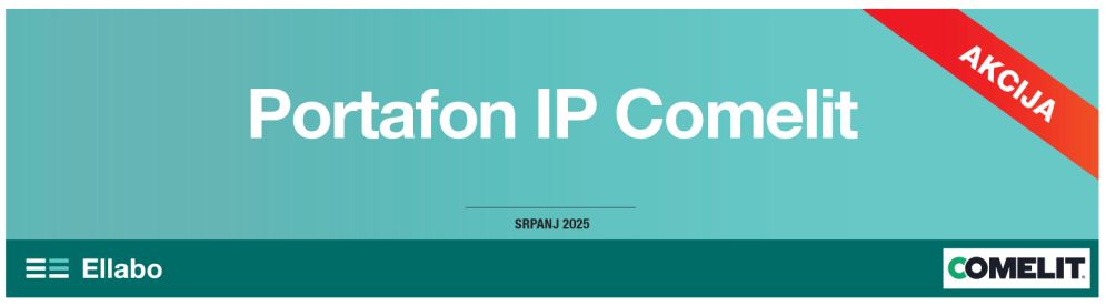[akcija] portafon IP - Comelit
